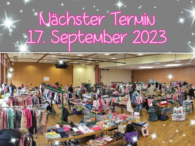 Am 5. März 2023 war der große Kindersachenbasar beider Volkmarser Kitas.  Ein riesen Erfolg! Der neue Termin steht schon fest.